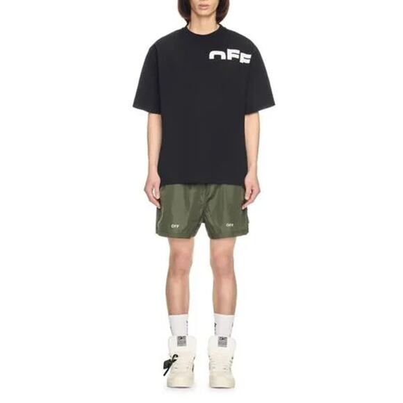 Off-White Men's Black Off Split T-Shirt Size M - Picture 1 of 11